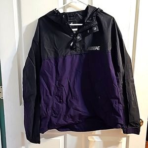 America Eagle Outfitters purple & black windbreaker Jacket